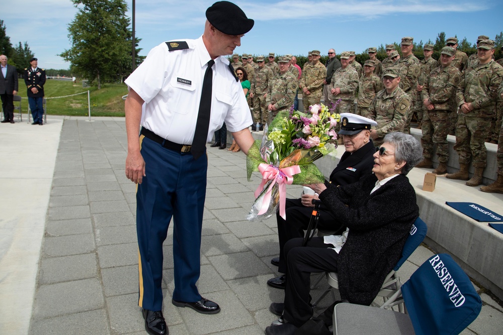 Sgt. Major Andrew Kennedy promotion ceremony