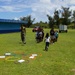 NMCB 4 and 7th ESB volunteer at Tinian Elementary School