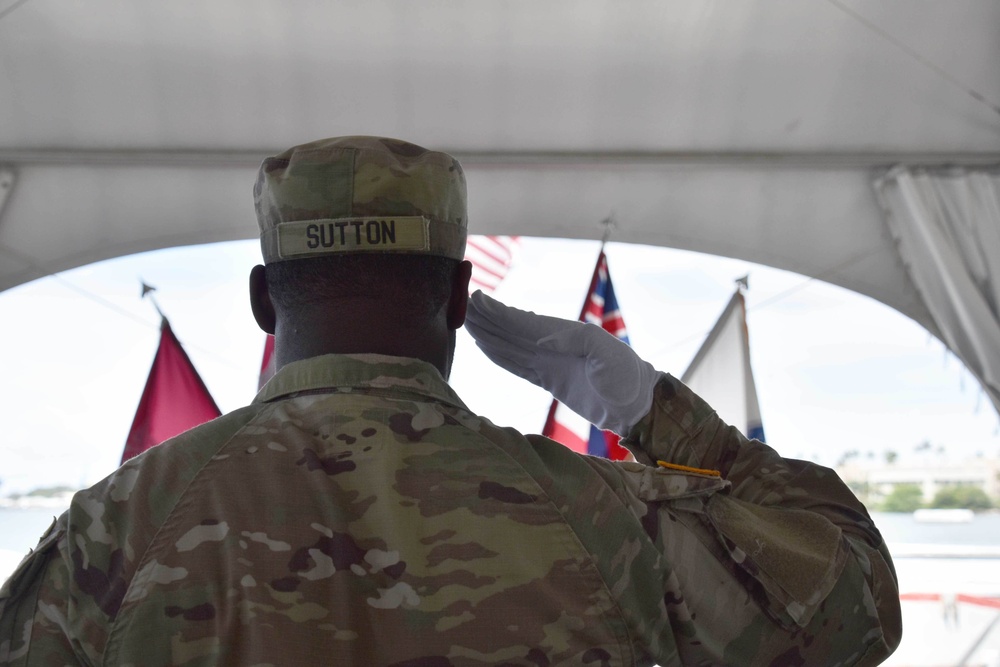 The Public Health Activity - Hawai’i Change of Command ceremony June 24, 2021