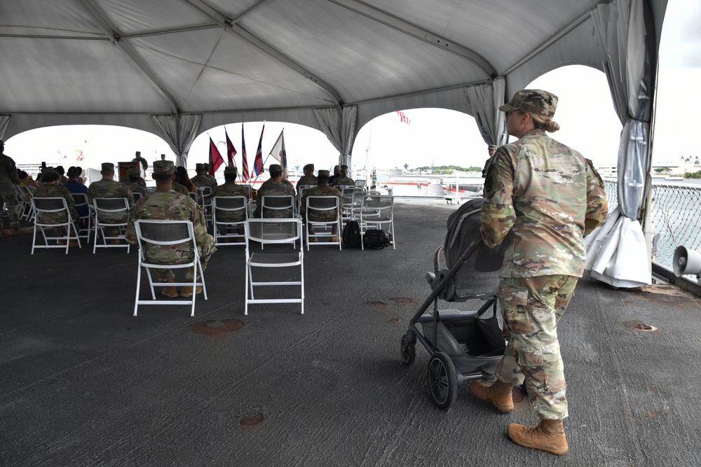 The Public Health Activity - Hawai’i Change of Command ceremony June 24, 2021