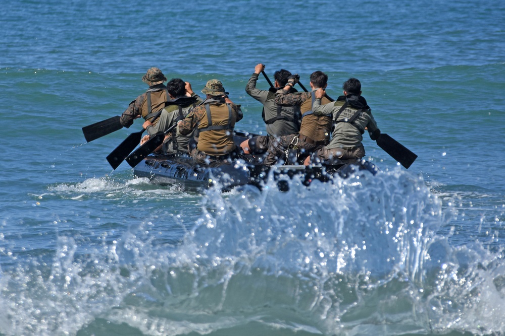 U.S. Marine Corps and Indonesian Korps Marinir Joint Training Exercise