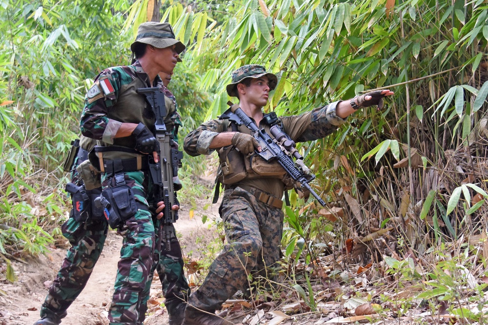 U.S. and Indonesian Marine Corps Joint Training Exercise