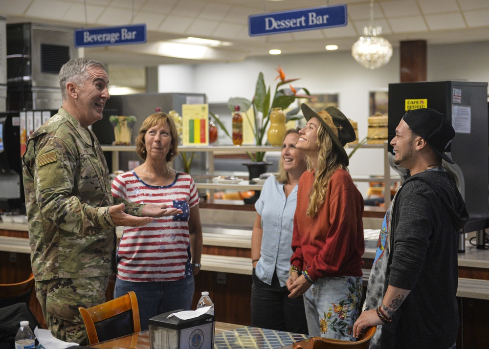 Naval Base San Diego Hosts USO Summer Tour