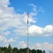 American Flag and Fort McCoy