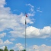 American Flag and Fort McCoy