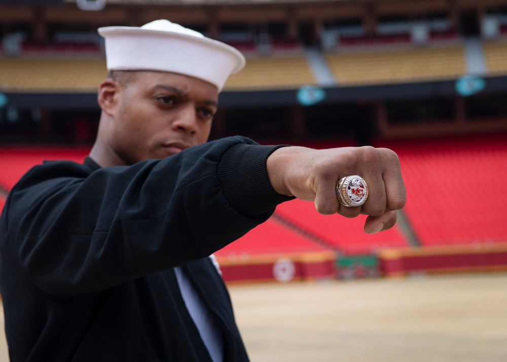 Sailors Tour Arrowhead Stadium During Kansas City Navy Week 2021