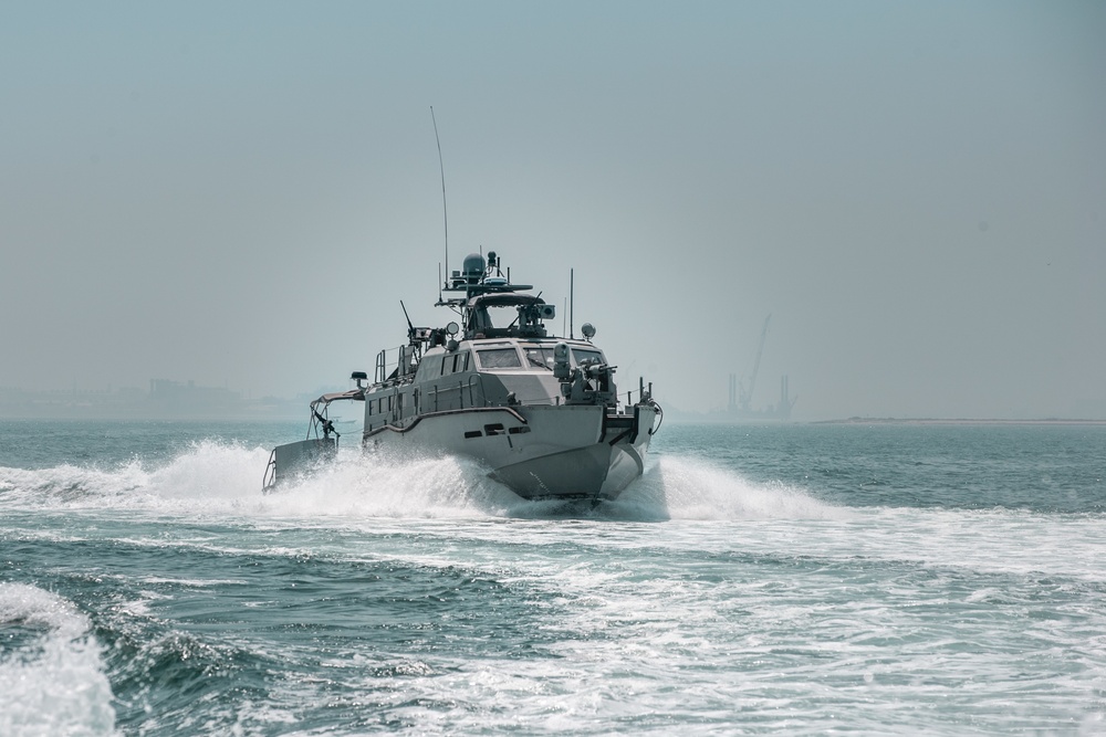 CTF 56 Mark VI Patrol Boats