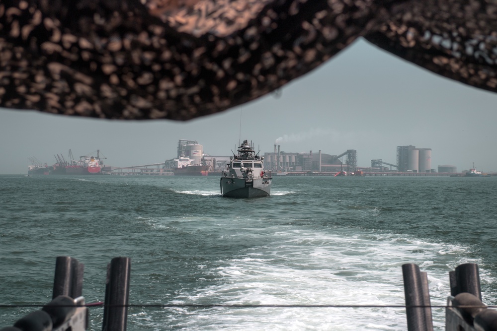 CTF 56 Mark VI Patrol Boats