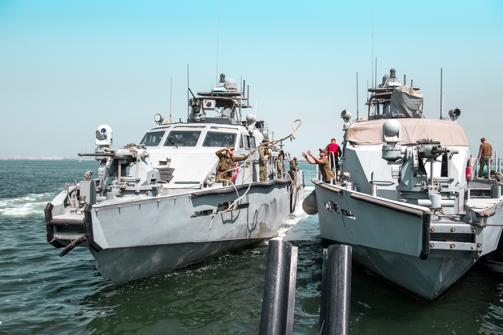 CTF 56 Mark VI Patrol Boats