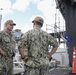 CSG7 Commander visits USS Ohio (SSGN 726) during Guam familiarization trip