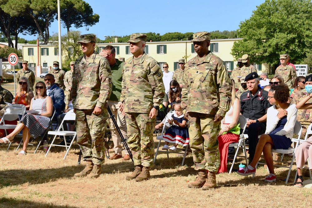 839th Transportation Battalion Change of command Ceremony