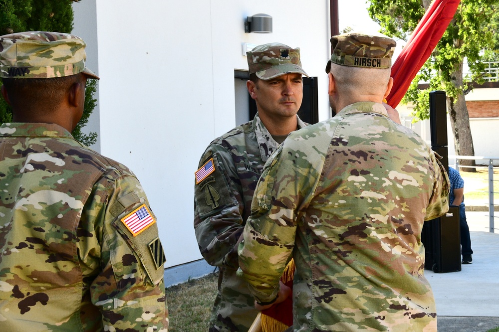 839th Transportation Battalion Change of command Ceremony