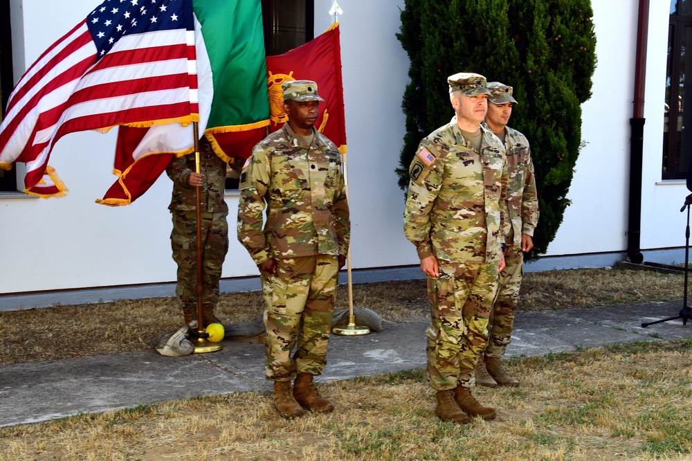 839th Transportation Battalion Change of command Ceremony