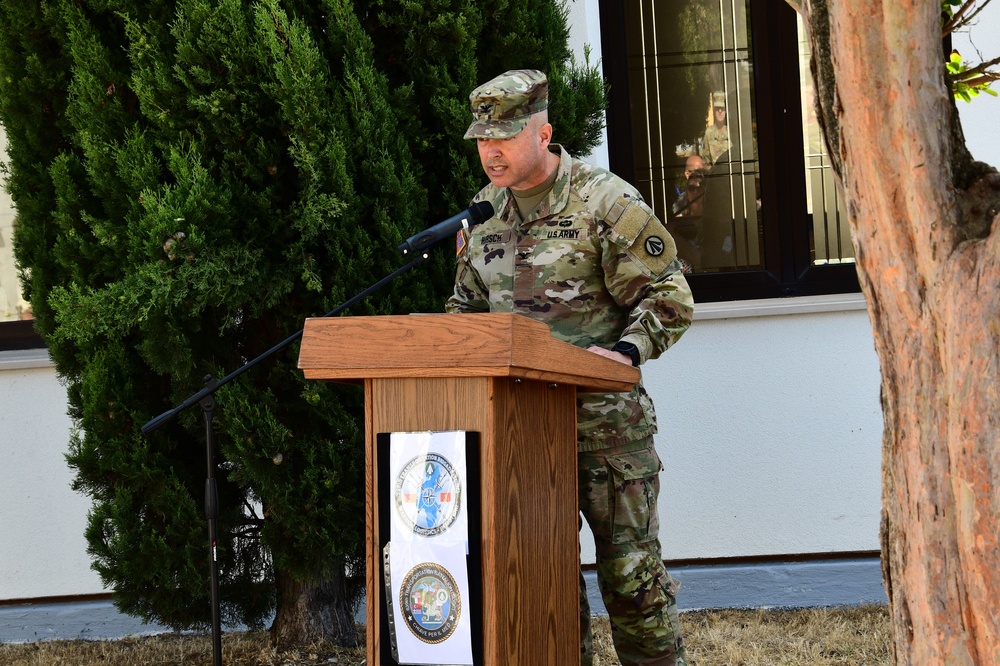 839th Transportation Battalion Change of command Ceremony