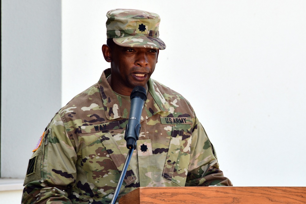 839th Transportation Battalion Change of command Ceremony