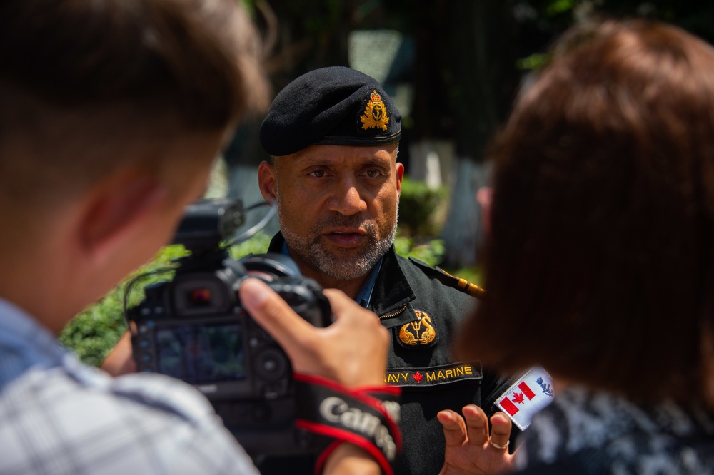 Exercise SEA BREEZE Media Interview
