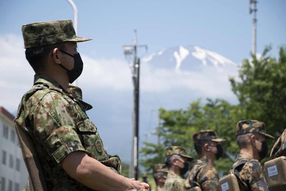 Camp Fuji hosts Shinka exercise