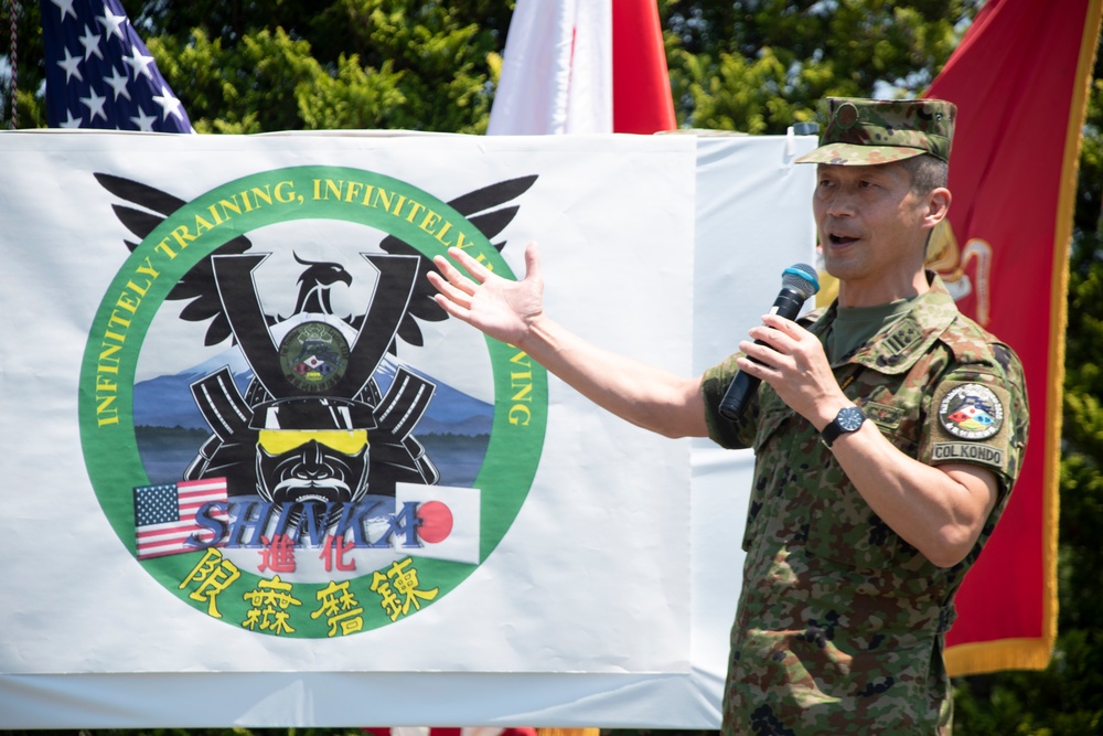 Camp Fuji hosts Shinka exercise