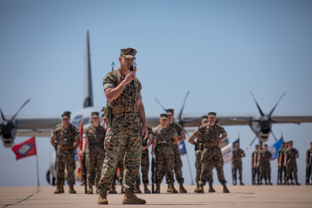 MAG-11 Change of Command