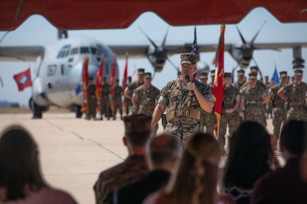 MAG-11 Change of Command