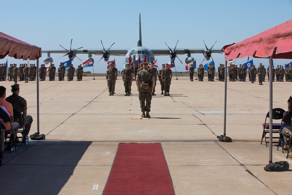 MAG-11 Change of Command