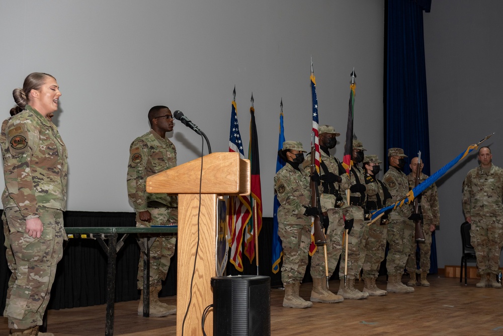 DVIDS - Images - 387th Expeditionary Support Sqaudron hosts a change of ...