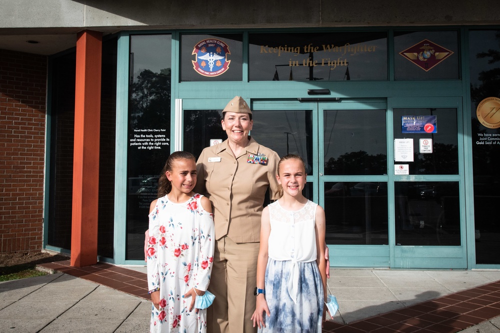 Naval Health Clinic Cherry Point Bids Farewell to Retiring Officer