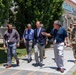 Interim Dean of Uniformed Services University School of Medicine, Captain Eric Elster, Visits Walter Reed Army Institute of Research