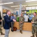 Interim Dean of Uniformed Services University School of Medicine, Captain Eric Elster, Visits Walter Reed Army Institute of Research