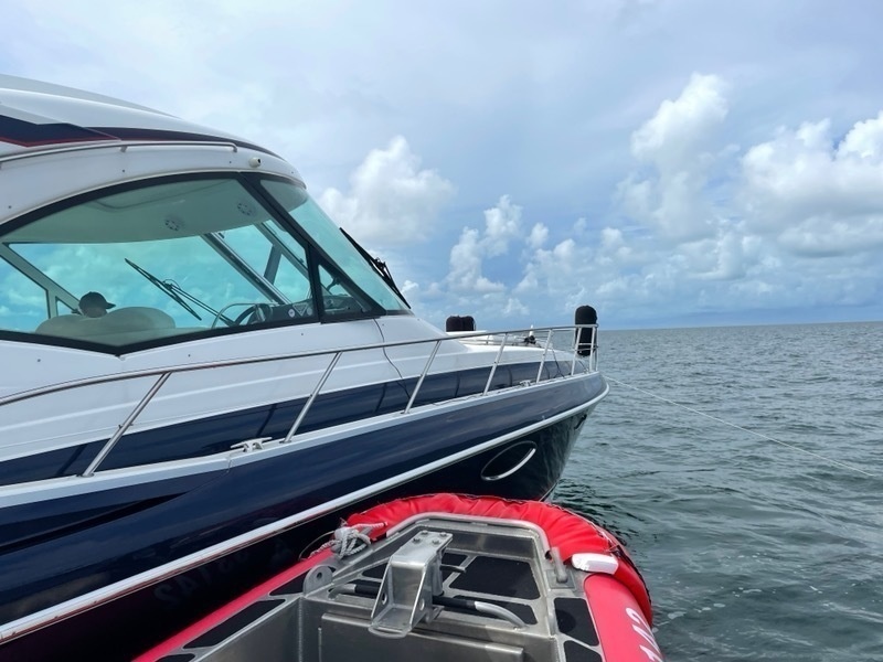 Coast Guard, agencies assist injured boater after boat collision off Key Largo