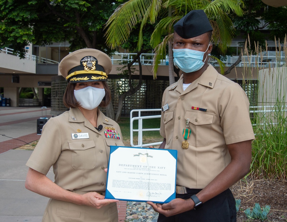 NMRTC San Diego Sailor Receives Navy and Marine Corps Achievement Medal