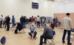 Corps employees receive COVID-19 vaccine from community partner