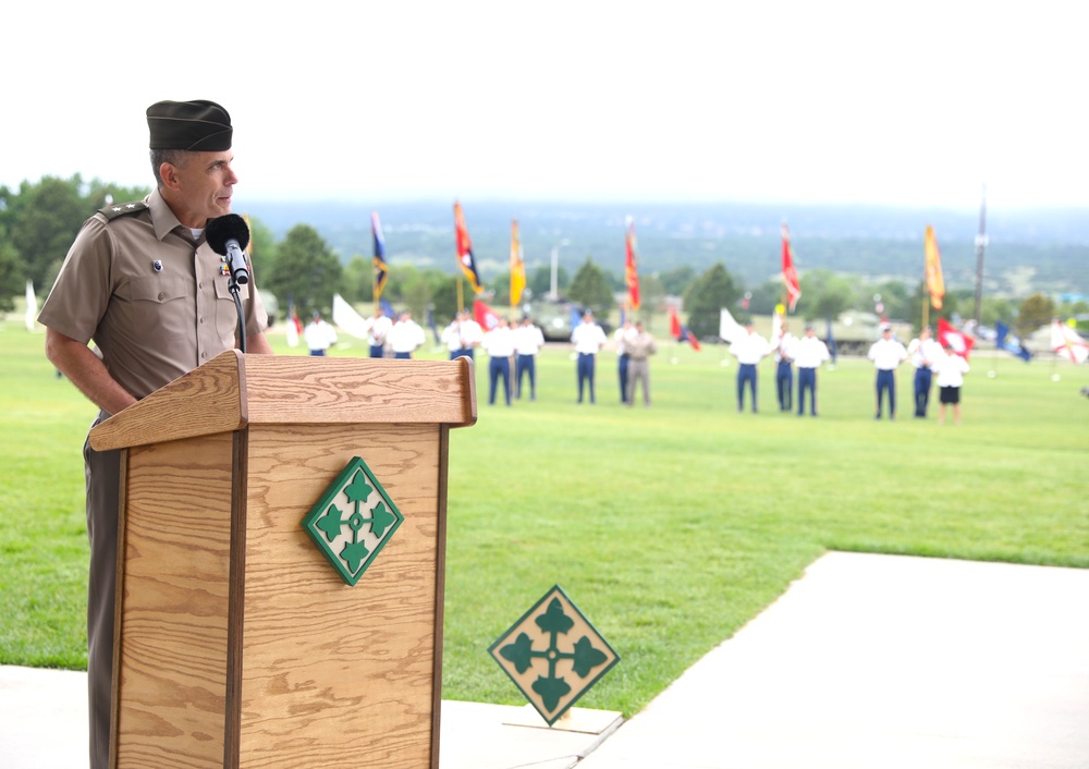 4th Infantry Division Change of Command