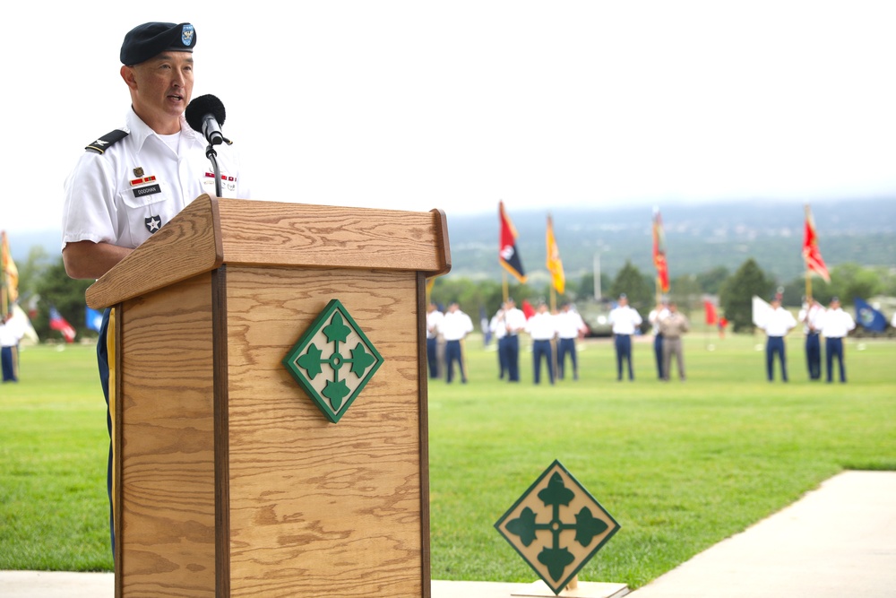 4th Infantry Division Change of Command