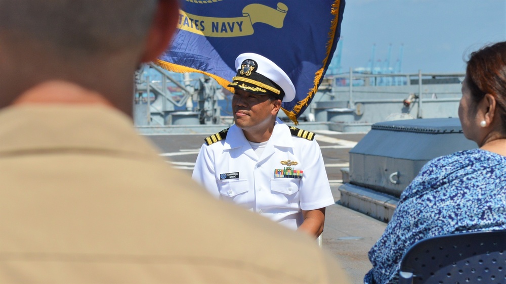 Naval Museum hosts a promotion ceremony