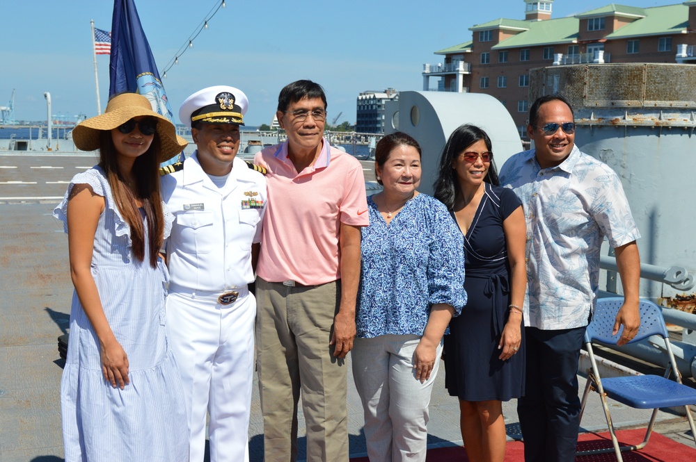 Naval Museum hosts a promotion ceremony