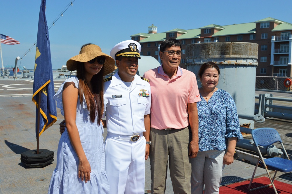 Naval Museum hosts a promotion ceremony
