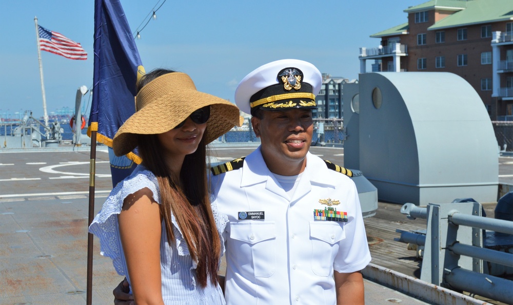 Naval Museum hosts a promotion ceremony