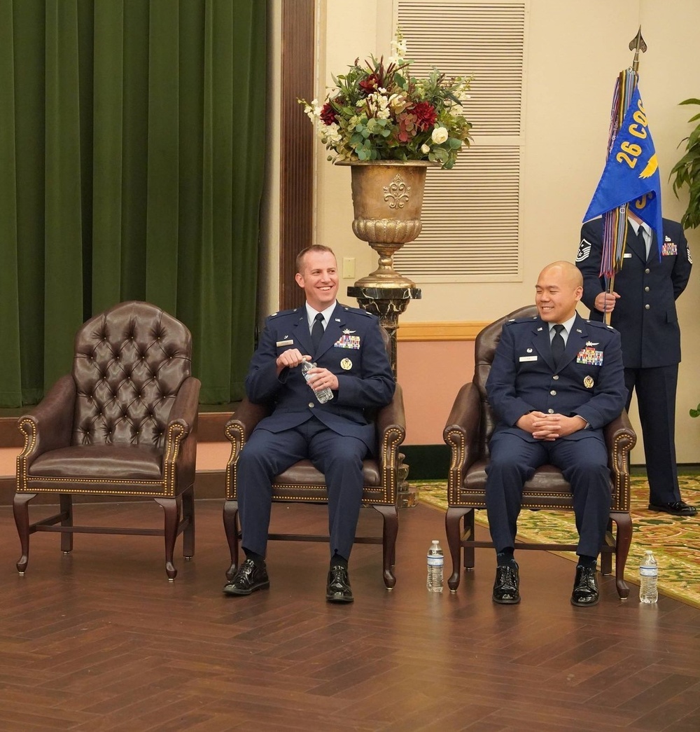 33rd Network Warfare Squadron holds change of command ceremony