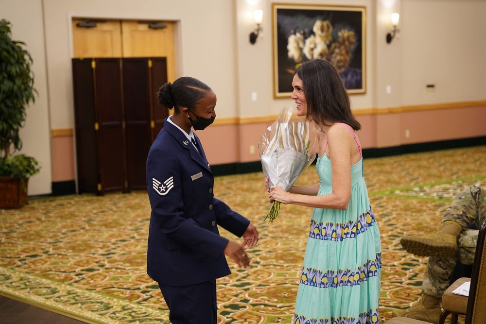 33rd Network Warfare Squadron holds change of command ceremony