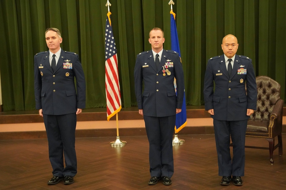 33rd Network Warfare Squadron holds change of command ceremony