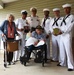 PCU Massachusetts Sailors Visit Battleship Massachussetts Veteran in NJ