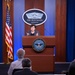 Pentagon Press Secretary John F. Kirby briefs the press