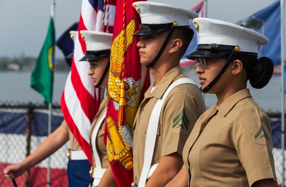 Service members become citizens during all-military naturalization ceremony