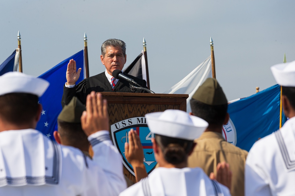 Service members become citizens during all-military naturalization ceremony