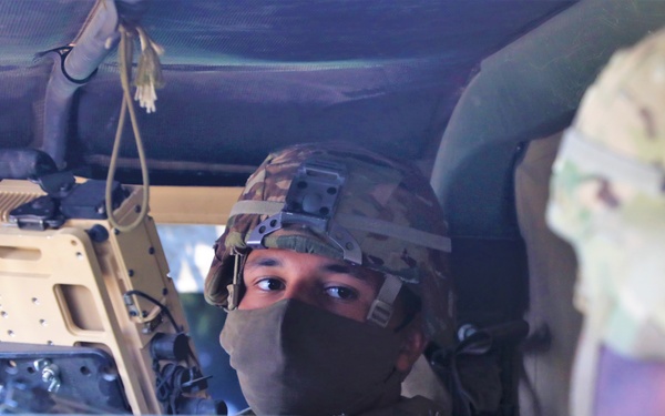 MG Laura Yeager visits bilateral Fire Direction Center Yausubetsu Training Area June 28