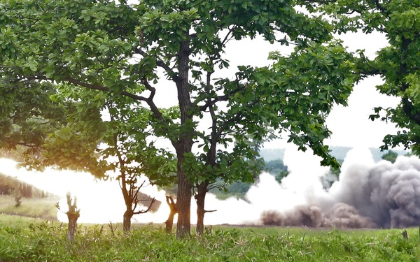 U.S. Army HIMARS and JGSDF MLRS live fire at Yausubetsu Training Area during exercise Orient Shield 21-2