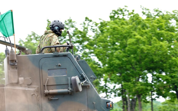 U.S. Army HIMARS and JGSDF MLRS live fire at Yausubetsu Training Area during exercise Orient Shield 21-2