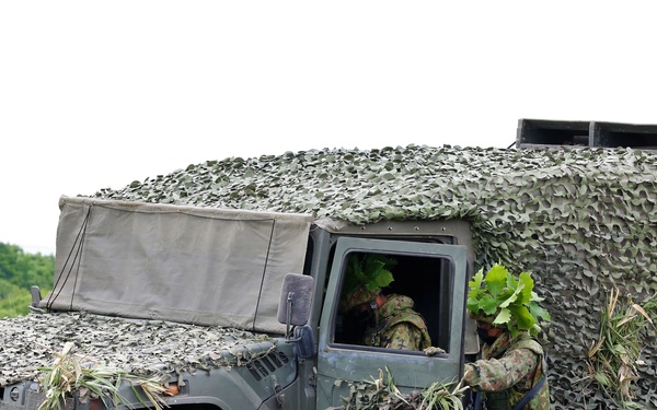 U.S. Army HIMARS and JGSDF MLRS live fire at Yausubetsu Training Area during exercise Orient Shield 21-2