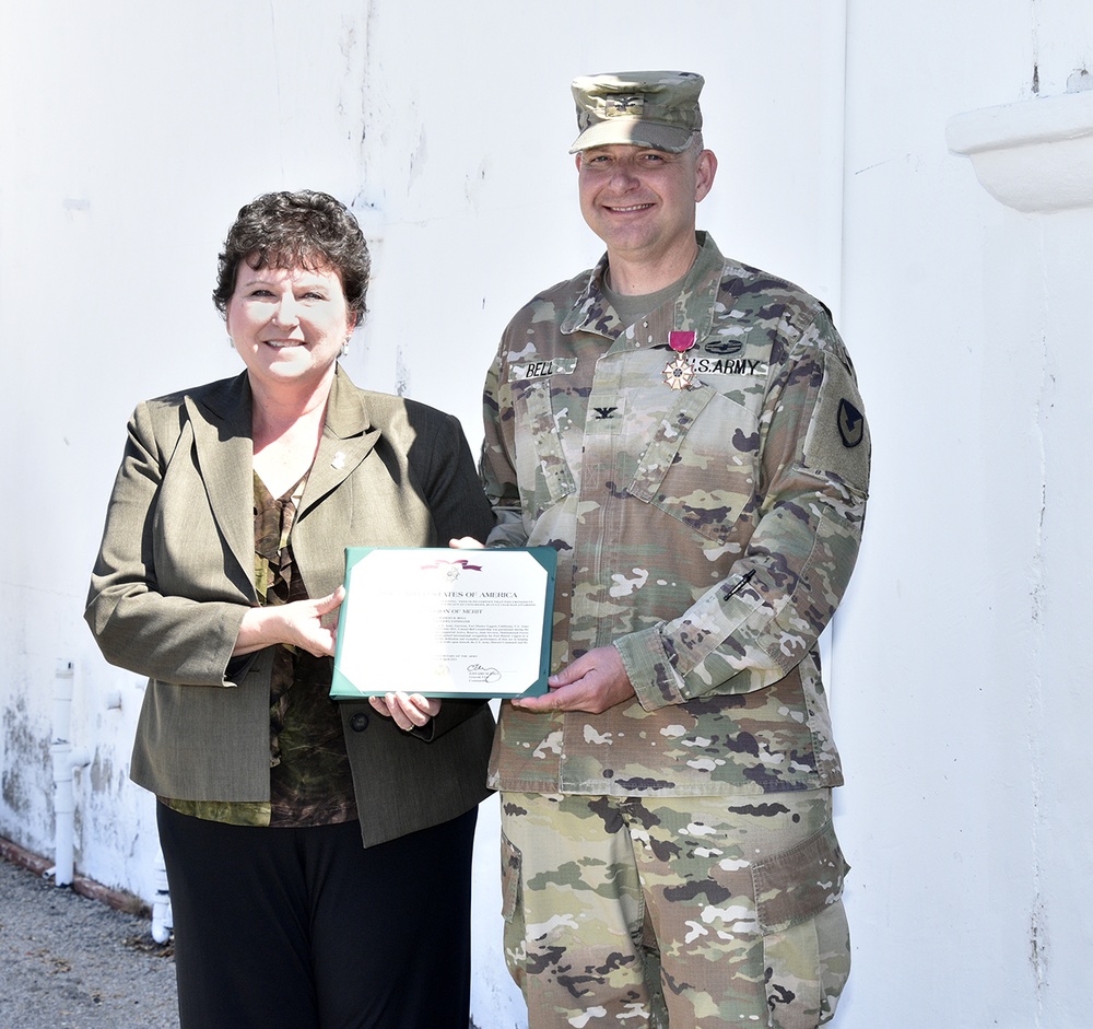 Col. Charles Bell Receives Legion of Merit